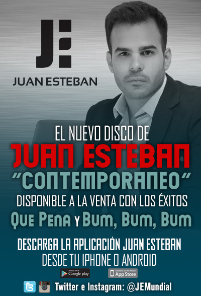 Juan Esteban lanza App para iPhone y Android
