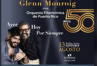 GLENN MONROIG CELEBRA 50 AÑOS CON LA ORQUESTA FILARMONICA DE PUERTO RICO