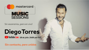 El cantante Diego Torres se integra a la colección de experiencias digitales