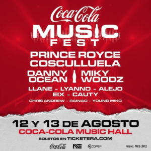 Flyer Coca-Cola Music Fest