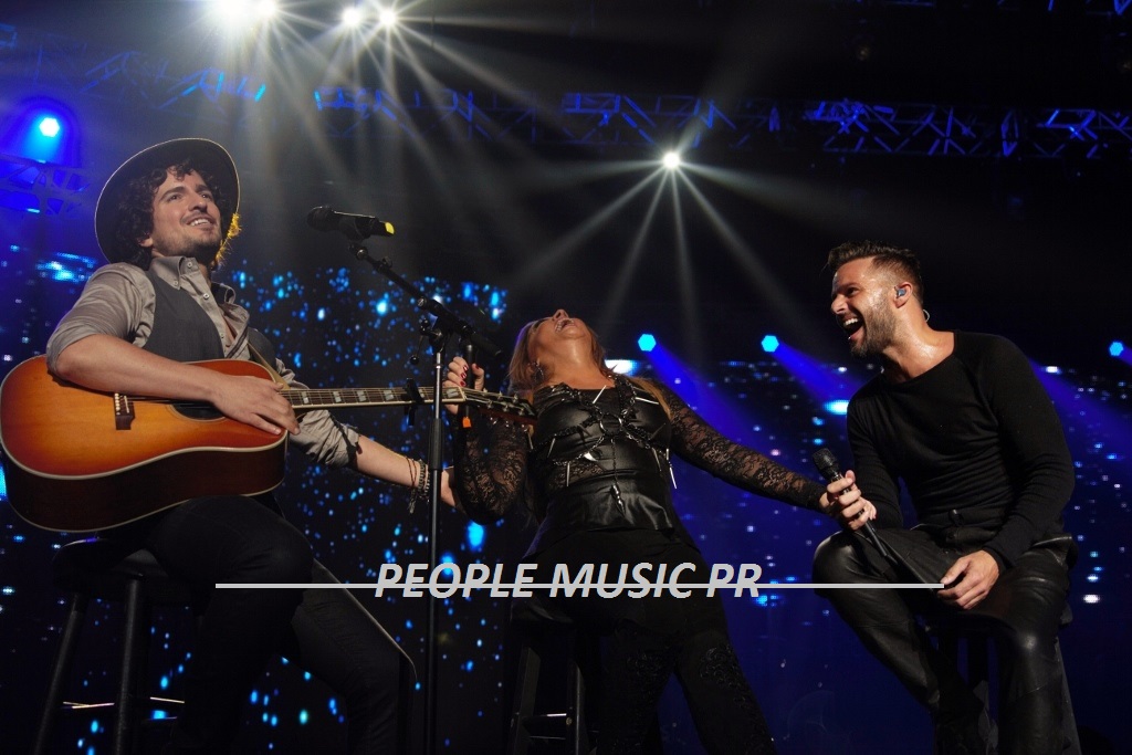 Histórico Junte con Ricky Martin, Ednita Nazario y Tommy Torres