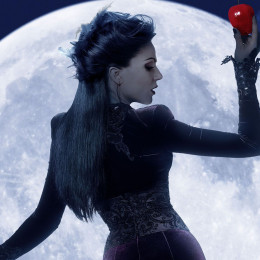 ONCE UPON A TIME - ABC's "Once Upon a Time" stars Lana Parrilla as Evil Queen/Regina. (ABC/Bob D'Amico)