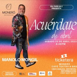 MANOLO MONGIL ESPERA A SU PUBLICO PARA UN VIAJE MUSICAL