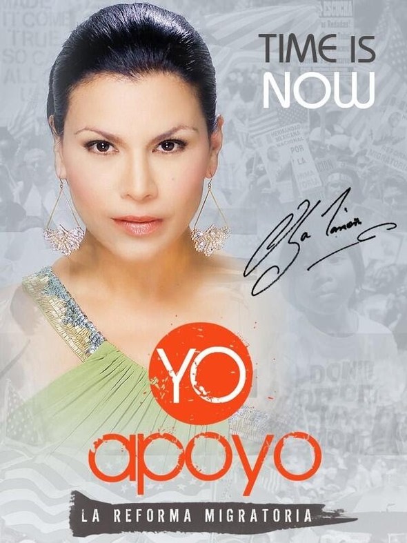 INTERNATIONAL SUPERSTAR OLGA TAÑON TAKES NATIONAL LEADERSHIP IN RECRUITING ARTISTS FOR IMMIGRATION REFORM