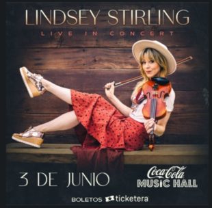 LINDSEY STIRLING  EN EL  COCA COLA MUSIC HALL