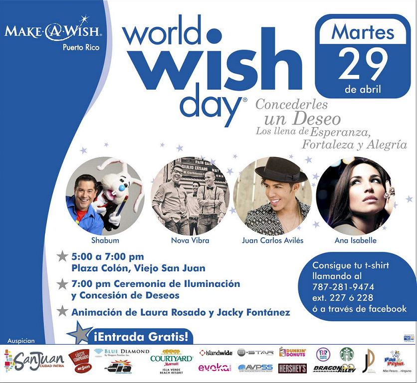 Make-A-Wish® Puerto Rico celebra el   “World Wish Day 2014”