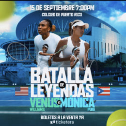 Batalla de Leyendas: Venus Williams vs Mónica Puig
