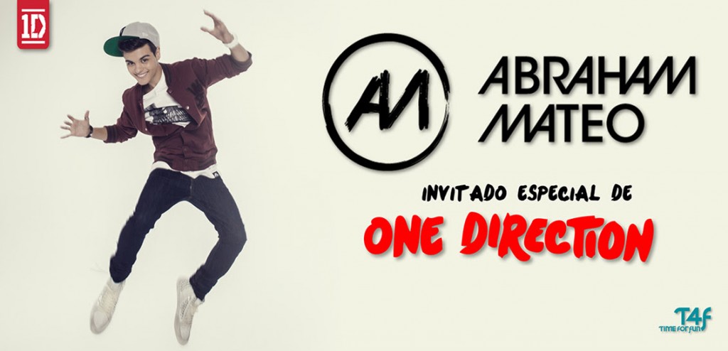 Abraham Mateo abrirá los conciertos de One Direction en Perú y Chile