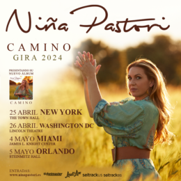 NIÑA PASTORI anuncia su gira “CAMINO”  en Estados Unidos
