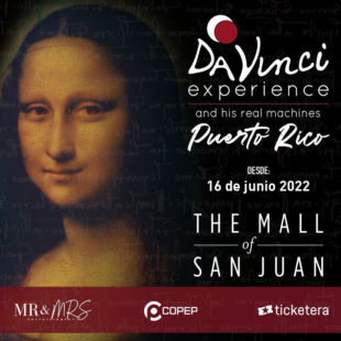 El Tour Mundial de Da Vinci Experience  llega por primera vez a Puerto Rico