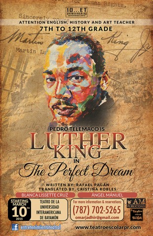 Martin Luther King y la lucha racial al teatro
