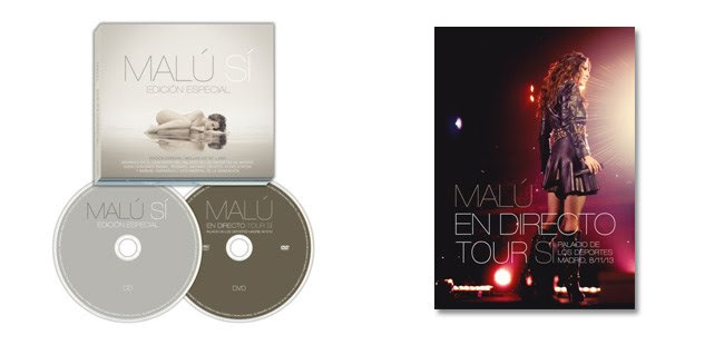 Malú publica una edición especial de ‘Sí’ (CD/DVD) el próximo 21 de enero