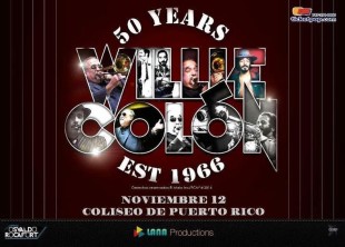 Willie Colón celebra sus 50 años en la música por todo lo alto
