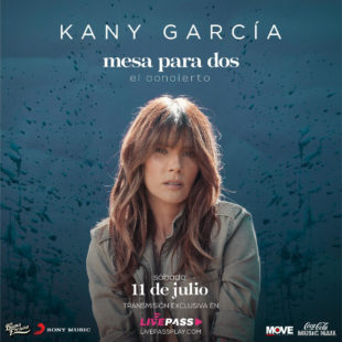 KANY GARCÍA regresa con CONCIERTO virtual presentando su nuevo álbum Mesa para Dos