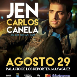 JENCARLOS CANELA LLEGA EN AGOSTO CON JEN AND THE FAM TOUR (VENTA DE BOLETOS COMIENZA EL VIERNES)