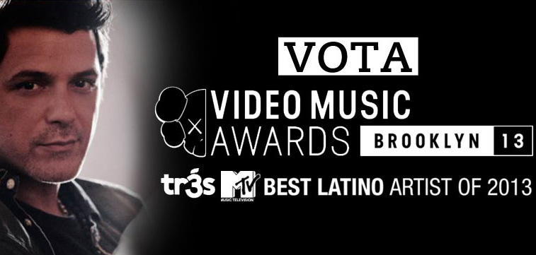 Alejandro Sanz nominado ‘Mejor Artista Latino del Año’ en la próxima edición de los MTV Video Music Awards